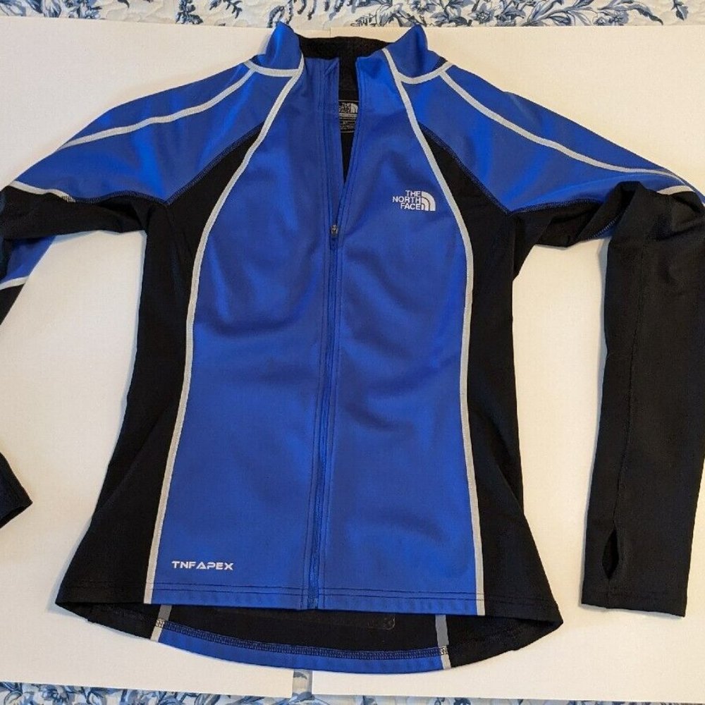 The North Face Jacket Women's Small Blue & Black TNF Apex Flight Series